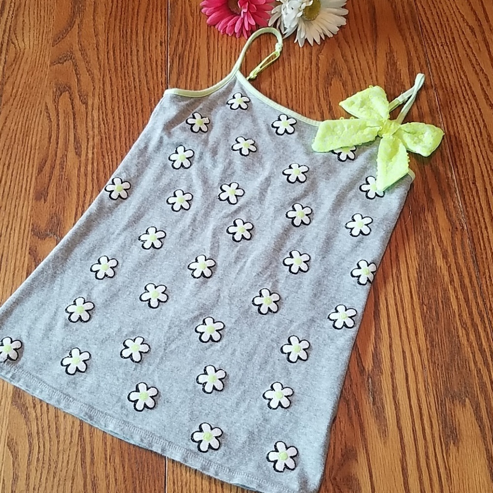 Justice Strappy Top With Sequinned Bow - Girl's 10